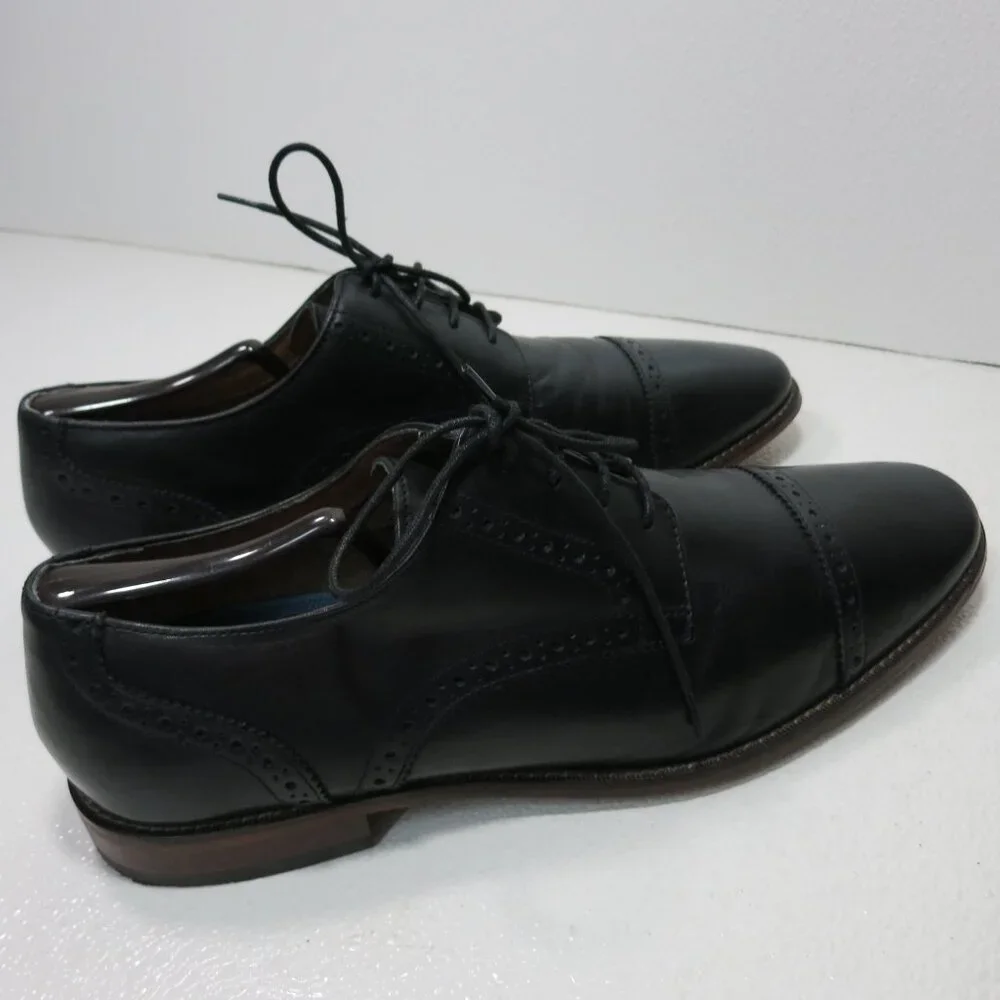 Florsheim Macy's Leather Dress Oxfords Men's Footwear Formal Shoes Derby 12 D